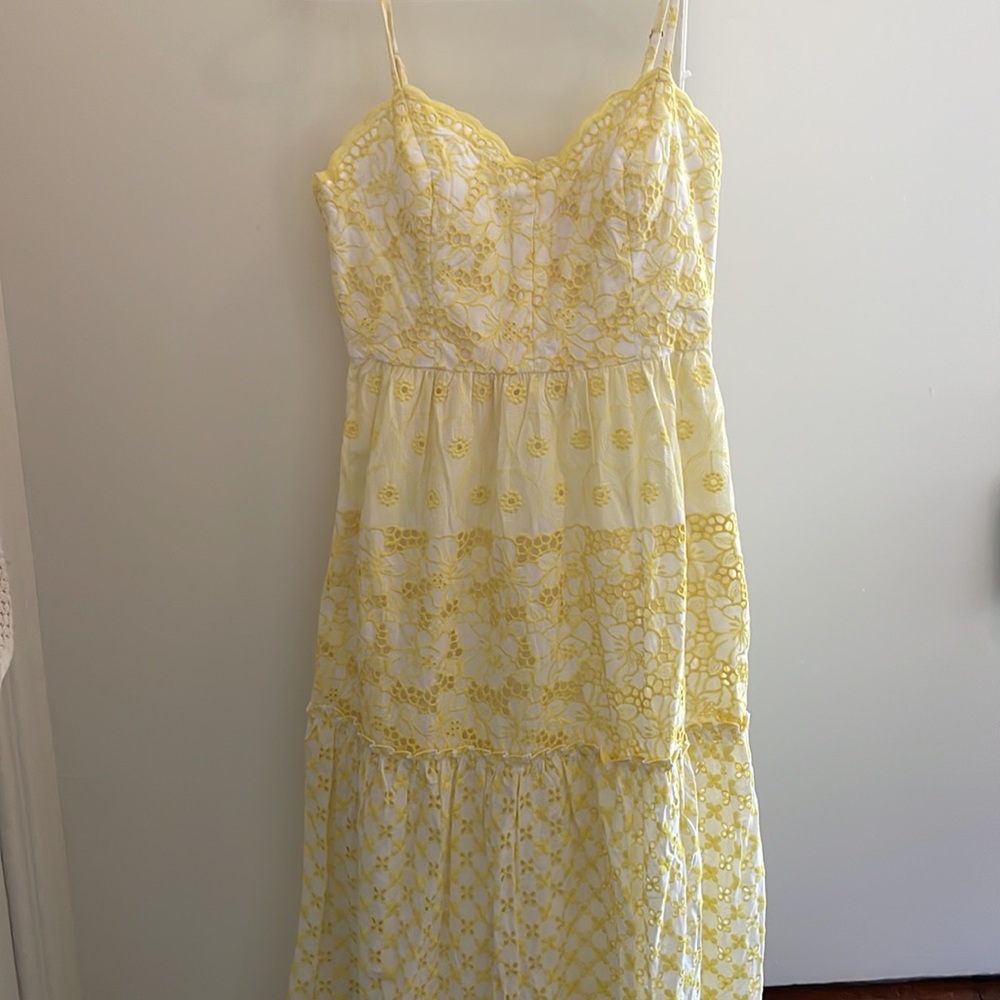 Lilly St Tropez Garden Gate Eyelet Dress NWT - Picture 3 of 4